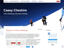 Tablet Screenshot of caseycheshire.com